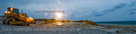 Sylt  in Farbe im Panoramaformat